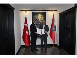 MERSİN İL EMNİYET MÜDÜRÜMÜZ MEHMET ASLAN’A ZİYARET