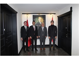 MERSİN İL EMNİYET MÜDÜRÜMÜZ MEHMET ASLAN’A ZİYARET