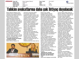 BASINDA BAROMUZ (Avukatlar İçin Tahkim ve İstanbul Tahkim Merkezi)