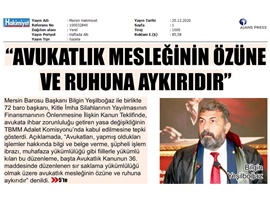 Barolardan "İhbar Zorunluluğu" yasasına tepki: "Sır saklama yükümlülüğümüz var, ihbarcı olmayacağız"
