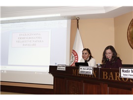HUKUKÇULARA YÖNELİK HİZMET İÇİ EĞİTİM PROGRAMININ İKİNCİ BÖLÜMÜ YAPILDI