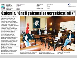 BASINDA BAROMUZ (Baro Bşk. Yrd. Av. Gazi Özdemir: "Öncü Çalışmalar Gerçekleştirdik"