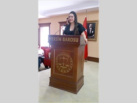 BARO BŞK. YRD. ÖZDEMİR: “AVUKAT ADİL OLMALI”