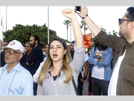 MERSİN BAROSU EMEK, ÖZGÜRLÜK, ADALET, İNSANCA YAŞAM İÇİN 1 MAYIS’TA ALANDA