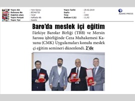 BASINDA BAROMUZ (CMK Uygulamaları Semineri)