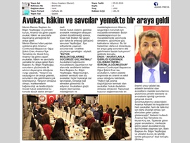 BASINDA BAROMUZ (Yeşilboğaz: "Avukatın Sorunu Halkın Sorunudur")