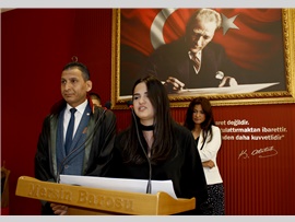 MERSİN BAROSU’NDA RUHSAT HEYECANI