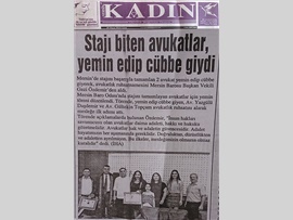 BASINDA BAROMUZ (Başkan Vekilimiz Av. Gazi Özdemir: "Avukatlar Hak ve Adaletin Güvencesidir"