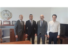 1. VE  2. İDARE MAHKEMESİ BAŞKANLARIMIZA ZİYARET