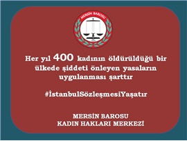 İstanbul Sözleşmesi Yaşatır