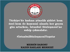 İstanbul Sözleşmesi Yaşatır