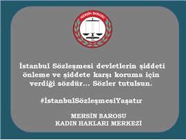 İstanbul Sözleşmesi Yaşatır