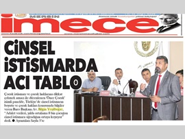 BASINDA BAROMUZ (Yeşilboğaz: "Yılda 8 Bin Çocuk İstismara Uğruyor")
