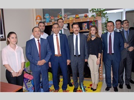 SİLİFKE ADLİYESİ’NDE ÇOCUK GÖRÜŞME ODASI AÇILDI