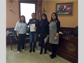 ARABULUCULUK EĞİTİMİNİN 1.GRUP KATILIMCILARI SERTİFİKALARINI ALDI