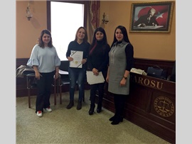ARABULUCULUK EĞİTİMİNİN 1.GRUP KATILIMCILARI SERTİFİKALARINI ALDI