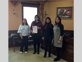 ARABULUCULUK EĞİTİMİNİN 1.GRUP KATILIMCILARI SERTİFİKALARINI ALDI