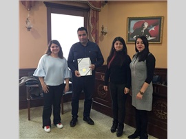 ARABULUCULUK EĞİTİMİNİN 1.GRUP KATILIMCILARI SERTİFİKALARINI ALDI