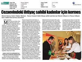 Kadın Hakları Merkezimiz, kadınlar için kermes düzenledi