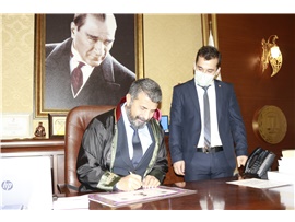 AV. İBRAHİM KENAS’A ADALET DOLU MESLEK YAŞAMI DİLİYORUZ