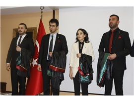 STAJ BİTTİ, AVUKAT OLDULAR