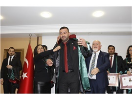STAJ BİTTİ, AVUKAT OLDULAR