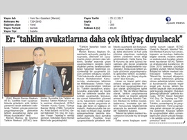 BASINDA BAROMUZ (Avukatlar İçin Tahkim ve İstanbul Tahkim Merkezi)