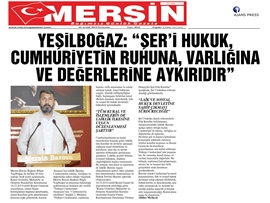 BASINDA BAROMUZ (Yeşilboğaz: "Şer'i Hukuk Cumhuriyetin Değerlerine, Ruhuna Aykırıdır")