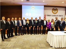 TBB 49. BARO BAŞKANLARI TOPLANTISI CMK ÜCRET TARİFESİ GÜNDEMİYLE YAPILDI