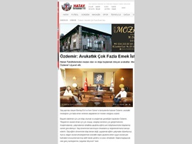 BASINDA BAROMUZ (Başkan Vekilimiz Av. Gazi Özdemir; "Avukatlık Çok Fazla Emek İster)