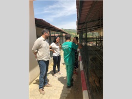 MERSİN BAROSU, HAYVAN BAKIM EVİNDE İNCELEMELERDE BULUNDU