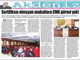 BASINDA BAROMUZ (CMK Uygulamaları Semineri)