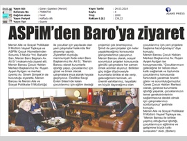 BASINDA MERSİN BAROSU (Baro Bşk. Er: "Bilinçlenme Farkındalıkla Başlar)