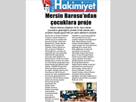 BASINDA BAROMUZ (Baro Bşk. Er: "Çocuklarımız İçin Yeni Projelere Adım Attık)