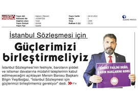 Yeşilboğaz: "İstanbul Sözleşmesi için güç birliği yapmalıyız"