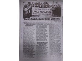 Yeşilboğaz: "Yangından mal kaçırmayın, dava süreci beklenmeli"