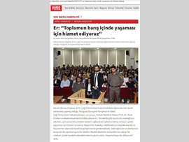BASINDA BAROMUZ (Baro Başkanımız Av. Ali Er, Kurgusal Duruşma Yarışmasını İzledi)