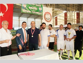 MERSİN BAROSU GELENEKSEL AV.SELMAN KAKUN TURNUVASI FİNAL MAÇI OYNANDI.