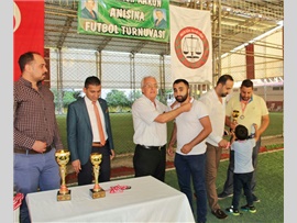 MERSİN BAROSU GELENEKSEL AV.SELMAN KAKUN TURNUVASI FİNAL MAÇI OYNANDI.