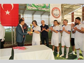 MERSİN BAROSU GELENEKSEL AV.SELMAN KAKUN TURNUVASI FİNAL MAÇI OYNANDI.