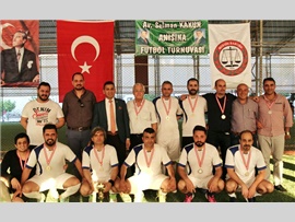 MERSİN BAROSU GELENEKSEL AV.SELMAN KAKUN TURNUVASI FİNAL MAÇI OYNANDI.