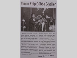 BASINDA BAROMUZ (Yemin Töreni)