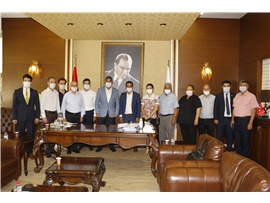 İYİ PARTİ İL VE İLÇE YÖNETİMİNDEN BARO BAŞKANI YEŞİLBOĞAZ’A ZİYARET
