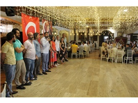 BARO BAŞKANIMIZ VE YÖNETİM KURULUMUZ STJ. AVUKATLARIMIZLA KAHVALTIDA BİR ARAYA GELDİ