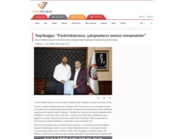 BASINDA BAROMUZ (Mersin İl Füftüsü Şaban Kondi'den Baro Başkanımıza Ziyaret)