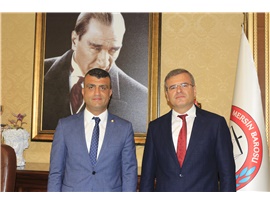 ADALET KOMİSYONU BAŞKANI KAHVECİ’DEN, BARO BAŞKANIMIZ ÖZDEMİR’E ZİYARET