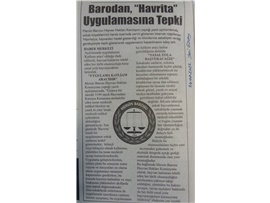 "Havrita" uygulamasına Baromuzdan tepki