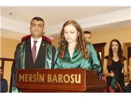 18 STAJYER AVUKATIMIZ CÜBBE GİYDİ