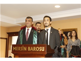 18 STAJYER AVUKATIMIZ CÜBBE GİYDİ