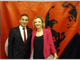 MERSİN BAROSU CUMHURİYET BAYRAMI RESEPSİYONU DÜZENLEDİ